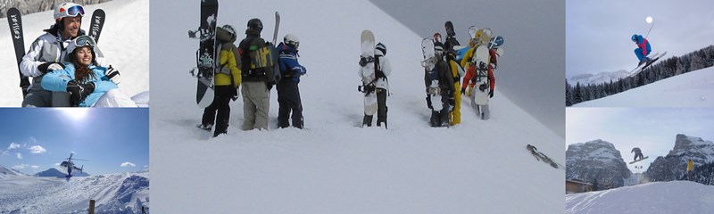 sciare in alta badia