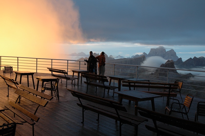 terrazza sul cielo